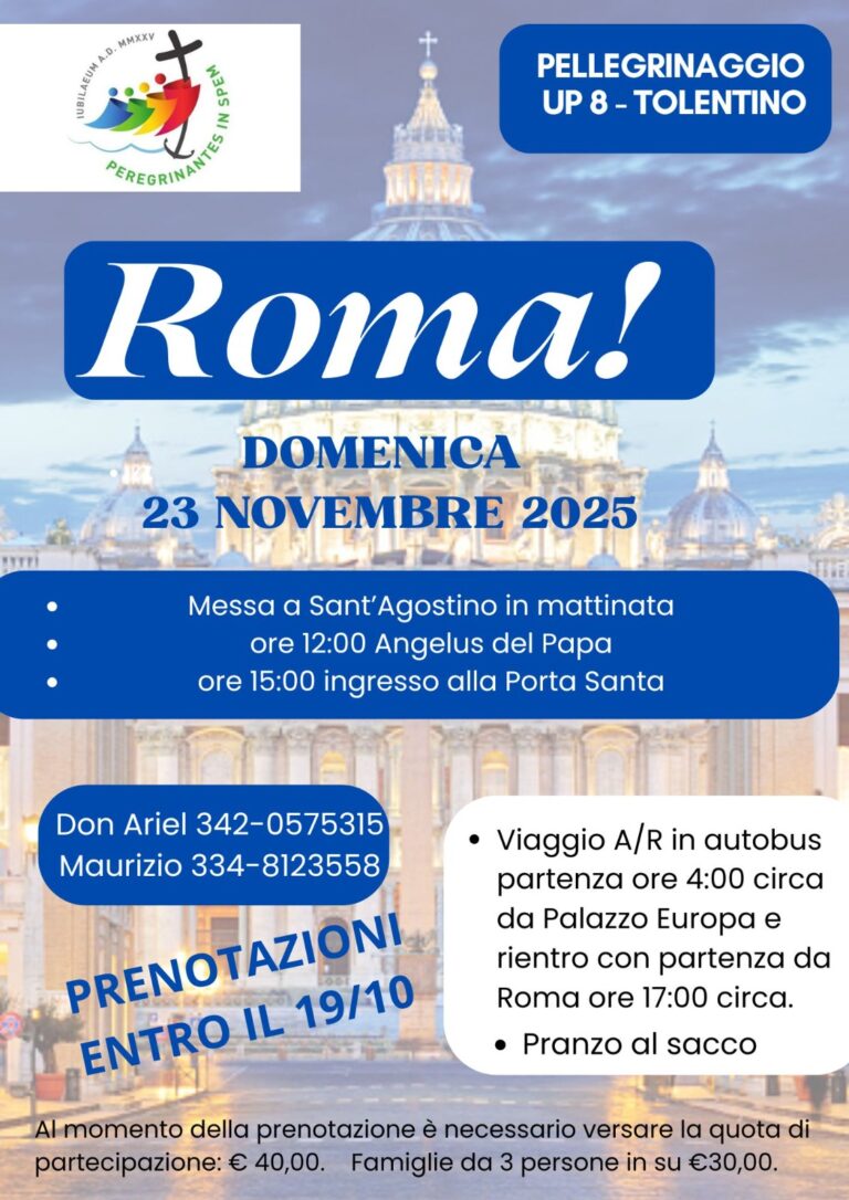 PELLEGRINAGGIO A ROMA